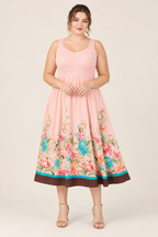 Oversized Soft Chiffon Holiday Dress