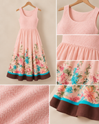 Oversized Soft Chiffon Holiday Dress