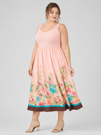 Oversized Soft Chiffon Holiday Dress